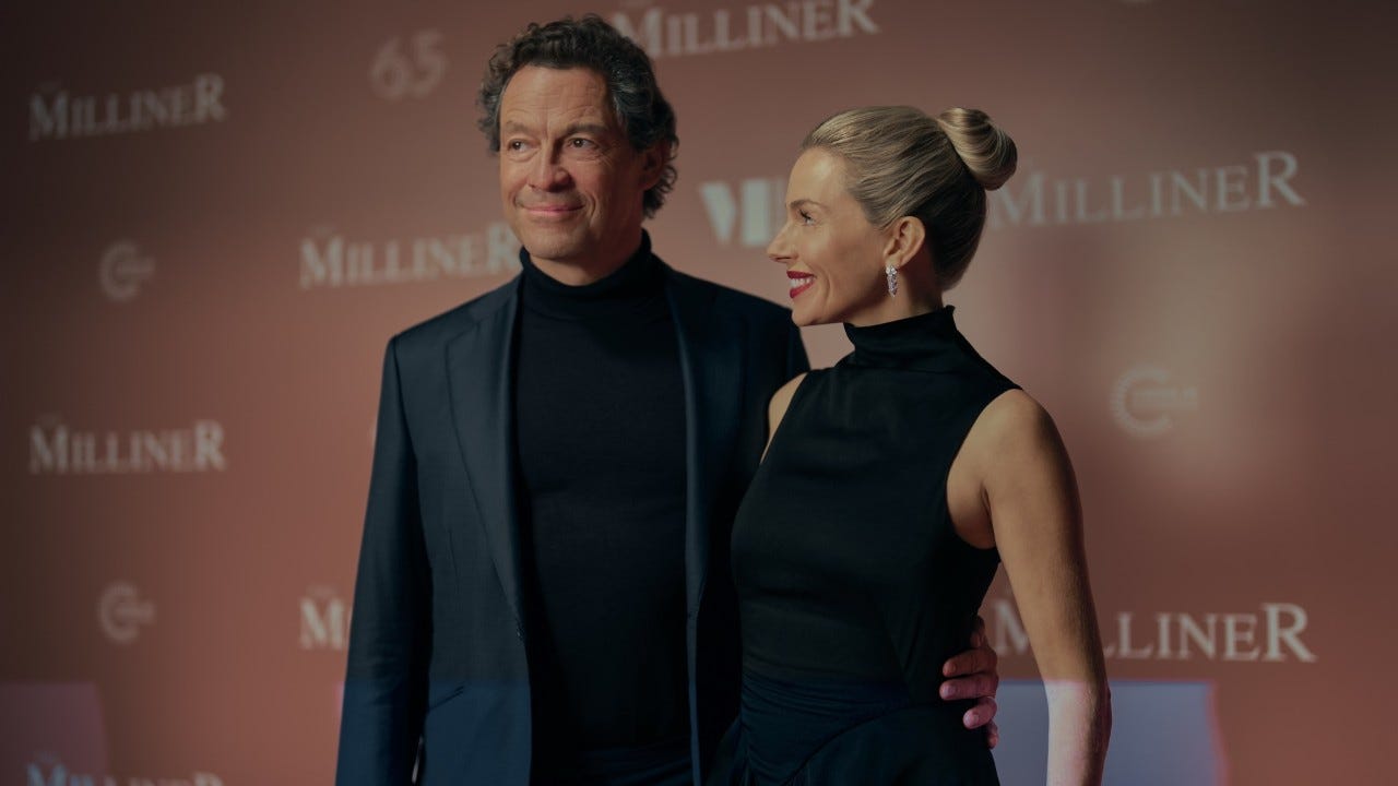 Dominic West and Sienna Miller